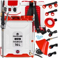 OPRYSKIWACZ AKUMULATOROWY ELEKTRYCZNY AKUMULATOR PLECAKOWY OGRODOWY DUZY