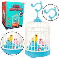 ND24_24849 Klatka Z Ptaszkami Na Baterie Swiatla