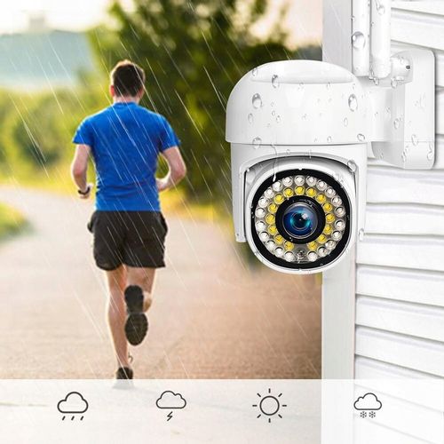 KAMERA WIFI IP SMART ZEWNĘTRZNA OBROTOWA FULL HD 2MP 1080p ZOOM 4x DETEKCJA na Arena.pl