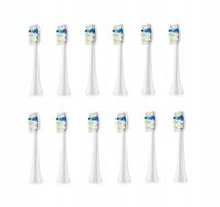 KOŃCÓWKI WKŁAD DO SZCZOTECZKI SONICZNEJ X-3 BIAŁE KOŃCÓWKA BIAŁA OKRĄGŁA