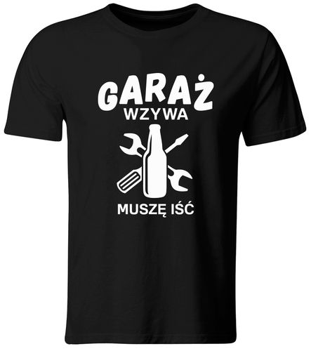 KOSZULKA GARAŻ WZYWA, MUSZĘ IŚĆ, ROZ. 2XL na Arena.pl