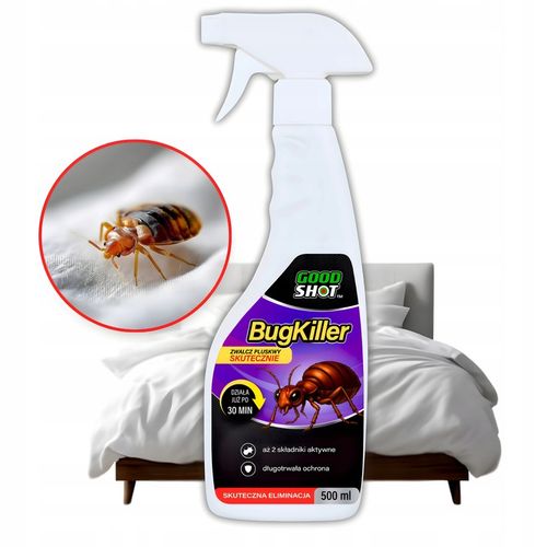 Zabójczy Preparat na Pluskwy Płyn 500ml Środek na Pluskwy BugKiller na Arena.pl