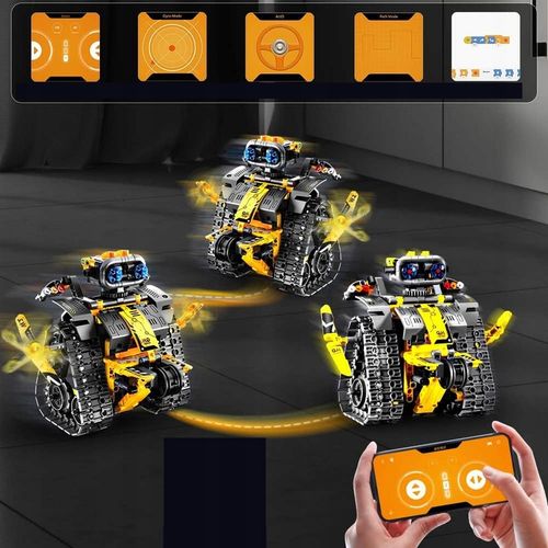 4W1 PROGRAMOWALNY ROBOT ZABAWKA ZESTAW KONSTRUKCYJNY APP I PILOT KONTROLA na Arena.pl
