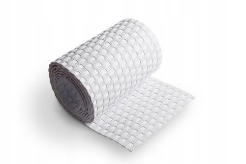 Taśma ogrodzeniowa do paneli 19x255 biała na Arena.pl