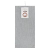 Ścierki kuchenne Karin bawełna  komplet 50x70 cm srebrne paski