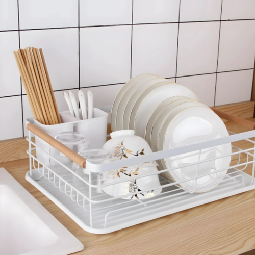 Suszarka do naczyń biała ociekacz na naczynia na Arena.pl