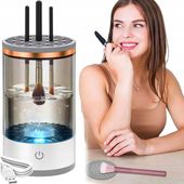 MYJKA DO CZYSZCZENIA MYCIA SUSZENIA PĘDZLI GĄBEK KOSMETYCZNYCH 3W1 USB