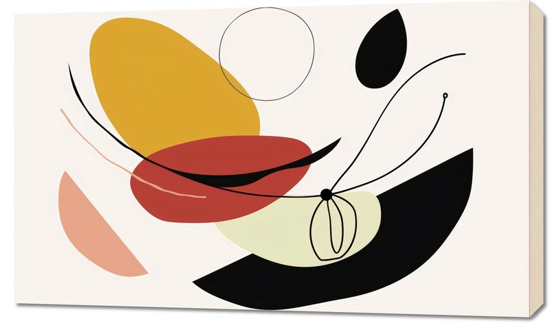 Obraz 100x60cm Geometryczna Krzywizna zdjęcie 1