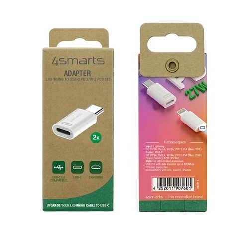 4smarts adapter usb-c/lightning 27w 2szt540711 na Arena.pl