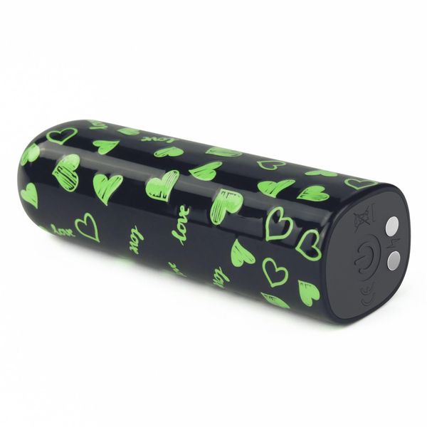 Rechargeable Glow-In-The-Dark Heart Massager zdjęcie 8