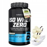 BIOTECH ISO WHEY ZERO 908G MASA MIĘŚNIOWA WPI AMINOKWASY REGENERACJA