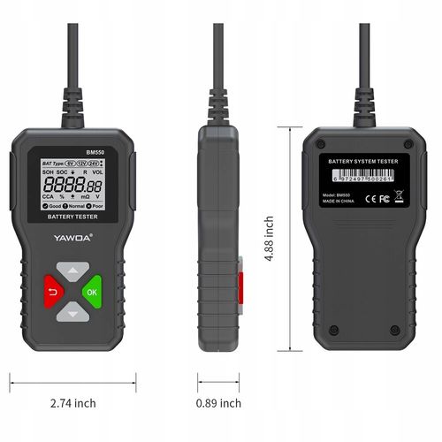 TESTER AKUMULATORÓW 12V BDT107 BDT107 BADEK IDEAL na Arena.pl
