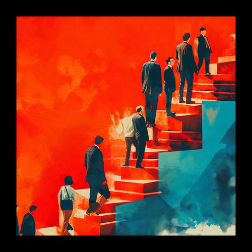 Plakat 20x20cm Metafory Sukcesu na Arena.pl