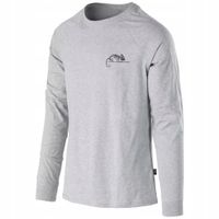 Koszulka Męska HELIKON Longsleeve Helikon-Tex Logo Bawełna Melange Grey XXL