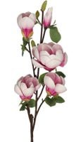 Magnolia piankowa jak żywa sztuczne kwiaty piankowe 86cm 5 główek