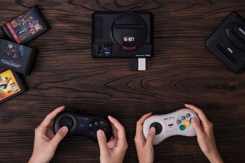 Kontroler bezprzewodowy 8BITDO M30 2.4G Biały na Arena.pl