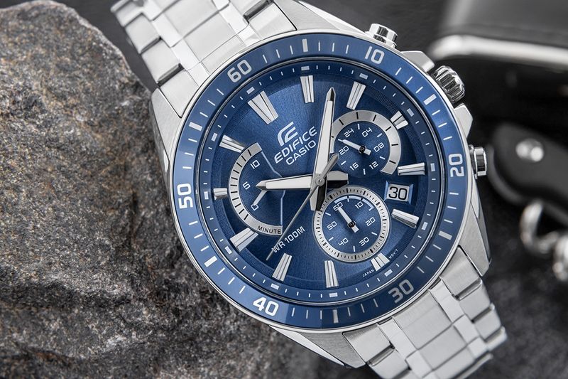 zegarek męski casio edifice efr-552d-2avuef + box zdjęcie 4
