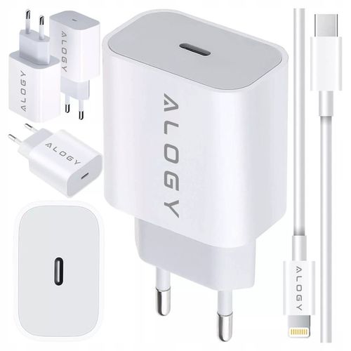 ŁADOWARKA SZYBKA USB C 20W +KABEL LIGHTNING DO IPHONE 12 13 14 PRO MAX PLUS na Arena.pl