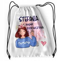 Plecak Sportowy Szkolny Dla Diany Córki Dziecka Z Nadrukiem Ze Zdjęciem