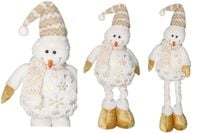 BAŁWAN ŚWIĄTECZNY TELESKOPOWY DUŻY 60CM FIGURKA