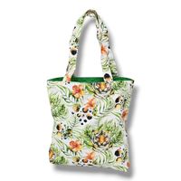 Torba na zakupy bawełniana shopperka torba shopper torba zakupowa tygrysy