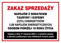 Zakaz Sprzedaży Napojów Z Dodatkiem Tauryny