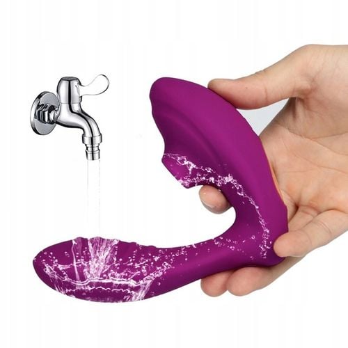 WIBRATOR SSĄCY CIPKĘ, MASAŻER MOTYLEK Z PENISEM, STYMULATOR ŁECHTACZKI na Arena.pl