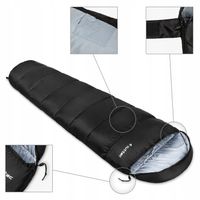 ŚPIWÓR TURYSTYCZNY LEKKI KOŁODRA Z KAPTUREM HOODED CAŁOROCZNY OUTTEC