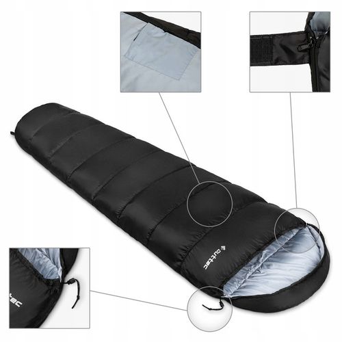 ŚPIWÓR TURYSTYCZNY LEKKI KOŁODRA Z KAPTUREM HOODED CAŁOROCZNY OUTTEC na Arena.pl