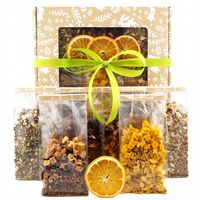 Zestaw Prezentowy Herbata Owocowa i Ziołowa Świąteczny UniTea Land 300g