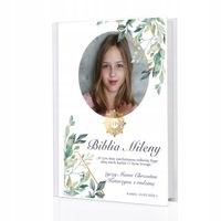 Biblia dla dziecka Pamiątka KOMUNII + NADRUK IMIĘ