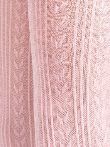 Rajstopy dziecięce mikrofibra warkocz pudrowo różowe 40 DEN 140-146 na Arena.pl