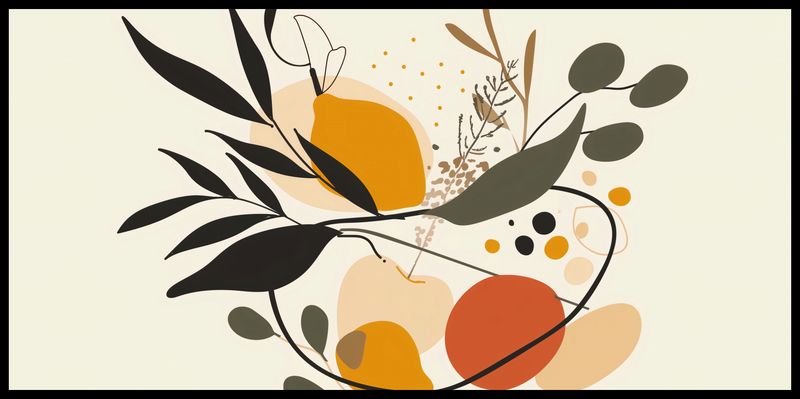 Plakat 91,3x44,5cm Botaniczny Wir zdjęcie 2