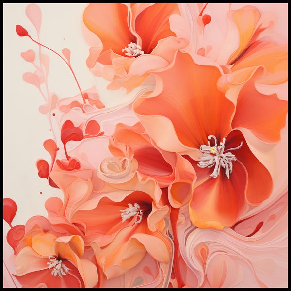 Plakat 90x90cm Płynąca Pasja zdjęcie 2