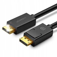 Kabel przewód DisplayPort 1.2 4K 2m czarny