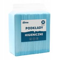 100X PODKŁADY HIGIENICZNE 45x60 MATY JEDNORAZOWE DLA PSA