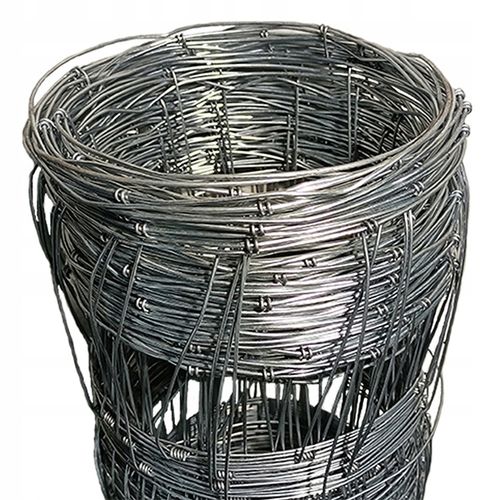 SIATKA LEŚNA ogrodzeniowa 100cm 8/15 L - ROLKA 50m - GRUBY DRUT OCYNKOWANA na Arena.pl