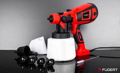 PISTOLET DO MALOWANIA ŚCIAN ELEKTRYCZNY NATRYSKOWY DO FARB 750W 5 DYSZ na Arena.pl