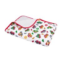 Podkład wielorazowy do przewijania frotte z ceratką 70x50cm Autka