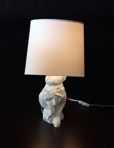 Lampa stołowa RABBIT UP - biała na Arena.pl