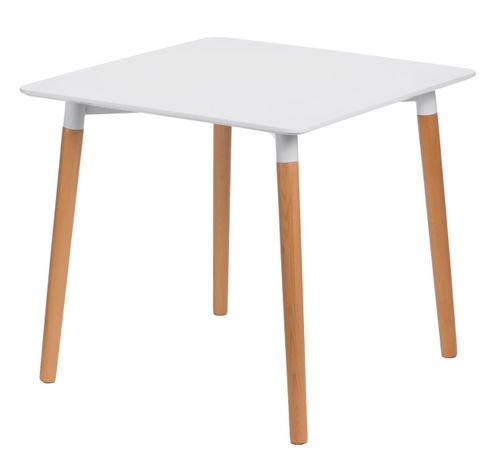 Stół Copine blat biały 80x80 cm D2 na Arena.pl