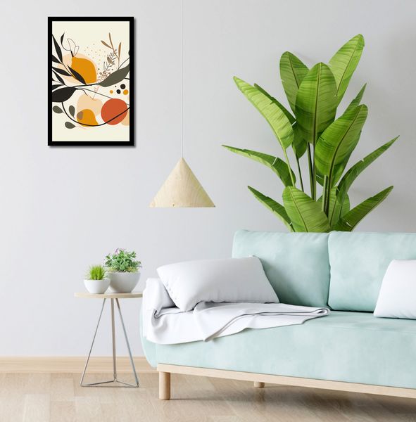 Plakat 40x60cm Botaniczny Wir zdjęcie 4