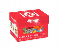 MARIOINEX KLOCKI CLASSIC 350 ELEMENTÓW ZESTAW KLOCKÓW KONSTRUKCYJNYCH