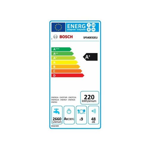 Zmywarka Bosch ActiveWater SPS40E92EU Biała na Arena.pl