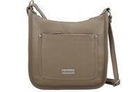 Wygodna listonoszka skórzana damska - Beżowa