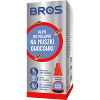 BROS Płyn do Pułapki na Muszki Owocówki Uzupełniający Zapas Wkład 15ml