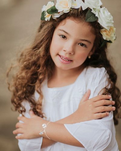 Srebrna Bransoletka dla Dziewczynki Aniołek Komunia GRAWER Srebro 925 ch6 na Arena.pl