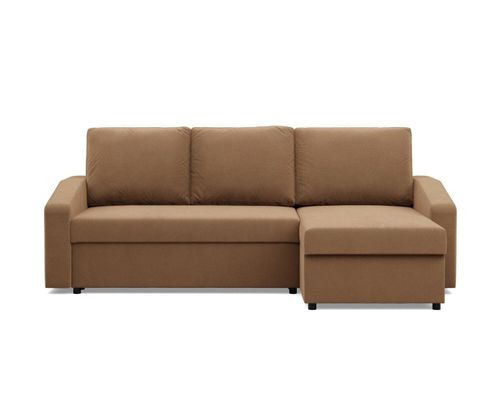 Narożnik uniwersalny, BLOM, Mikrofaza, 231x140x85, cappuccino | TYLETEGOTU na Arena.pl