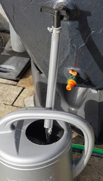 Zbiornik AQUACAN 360 l + przyłącza | Terakota, Pojemność: 360 l, Wymiary 72x80x120 cm, Kolor Terakota, Waterform, Prosperplast zdjęcie 15