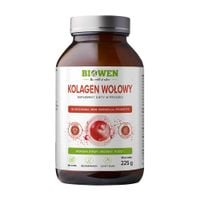 Biowen Kolagen wołowy typu I II III proszek 225 g